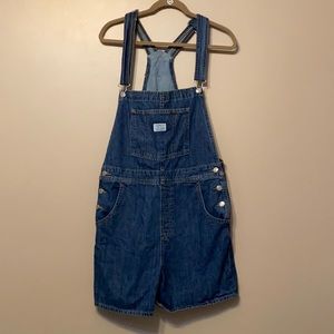 Levi’s Denim Shortalls, Large